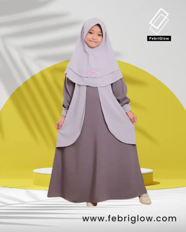 নাযিহা বেবি বোরকা (হিজাবসহ ফুল সেট)